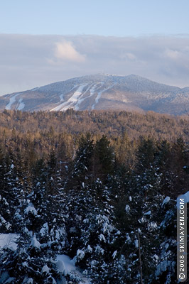 Fun trails and glades at Burke Mountain in Vermont!