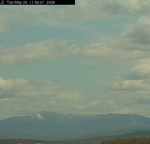 Mt. Mansfield is sporting a bit of a white coat today.