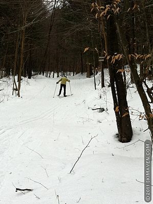 Stowe Mtn. Resort nordic trails.