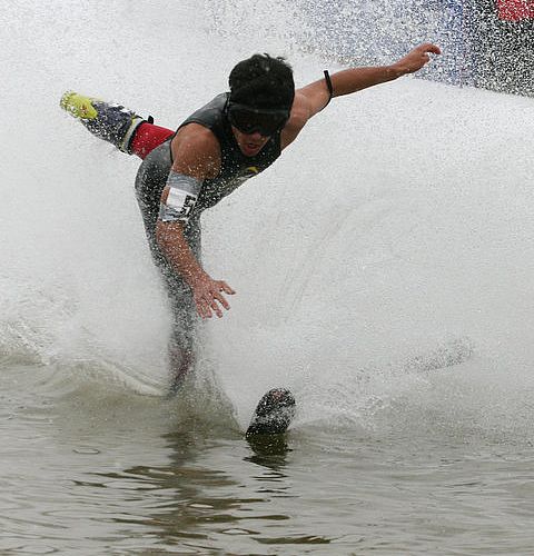 Pond skimming at Killington